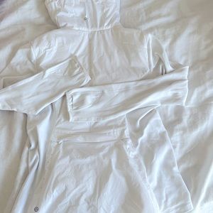 Lululemon 3/4 zip hoodie size 10